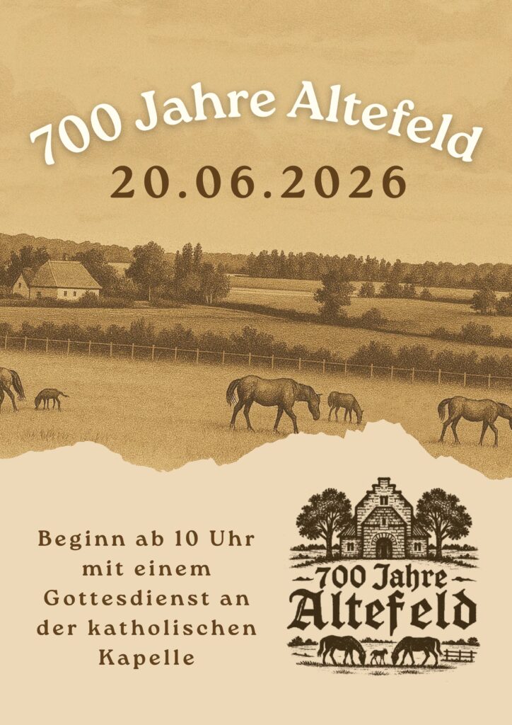 Flyer Veranstaltung Altefeld